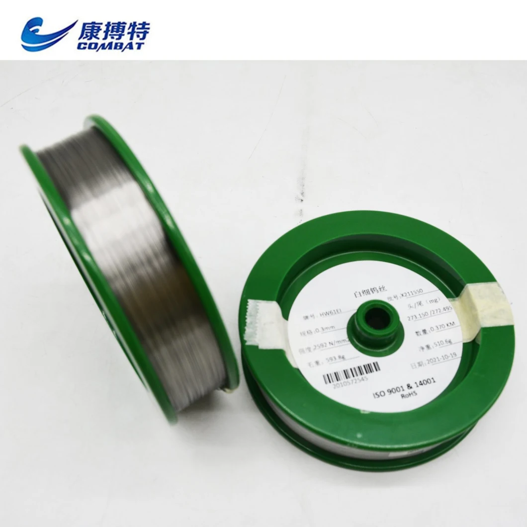 Factory Price Electronics High Strength, Good Temperature Resistance Tungsten Wire Filament