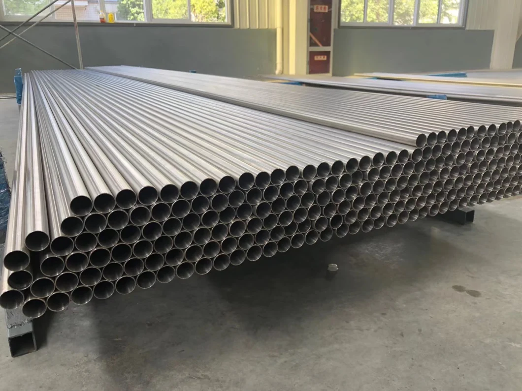 Factory Supply Exhaust Titanium Alloy Material Metal Tube