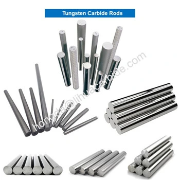 Tungsten Carbide Rods/Round Bars for Solid Metal Working Tools with Length of 300-330mm
