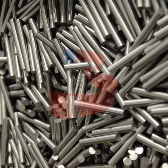 Tungsten Carbide Rod Tungsten Carbide Ground Cemented Carbide Short Rod Bar