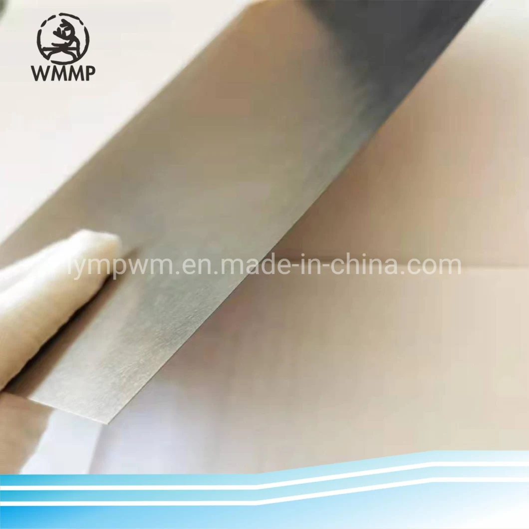 High Quality Pure Tungsten Foil Thickness 0.8mm in Hot Sale