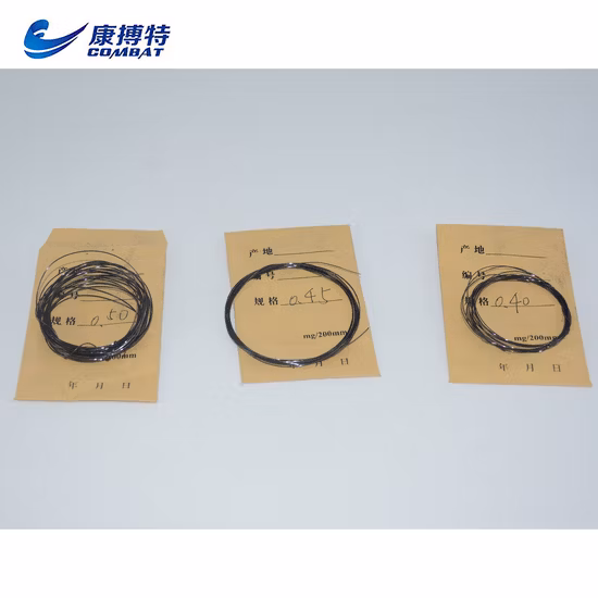 0.25mm Guangming EDM Molybdenum Moly Wire for Cutting