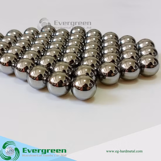 Polishing and Grinding Tungsten Carbide Ball for Oil Well Pump Sucker Valve Shot Precision Bearings