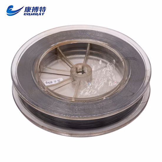Dia0.18mm EDM Molybdenum Wire, Black Tungsten Wire Molybdenum Wire for EDM Machine